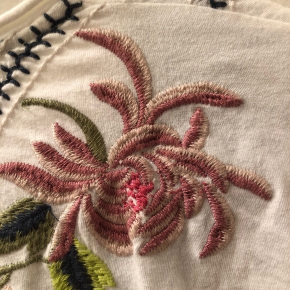 Johnny Was JWLA Embroidered Drape Poncho XS OS oversized - Picture 8 of 13